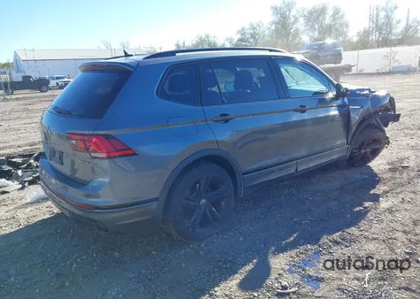 2023 Volkswagen Tiguan 2.0T Se R-Line Black from USA, damaged, VIN 3VV8B7AX9PM068226